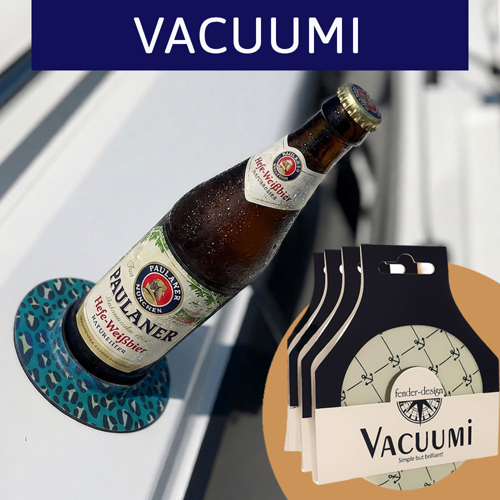 VACUUMI – der einfache, geniale Getränkehalter mit Vakuum-Power